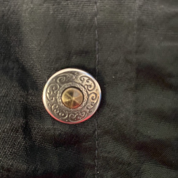 VNTG 1990 NILS Black Satin One Piece Ski Suit Sz 10 - Picture 3 of 15